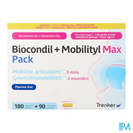 Biocondil+mobilityl Max Pack Tabl 180 Tabl 90 Nf