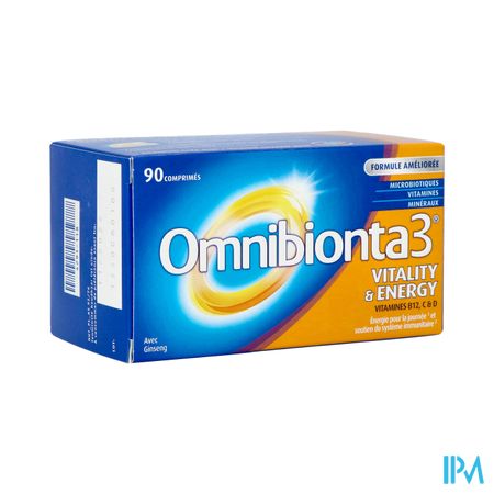 Omnibionta 3 Vitality Energy Comp 90