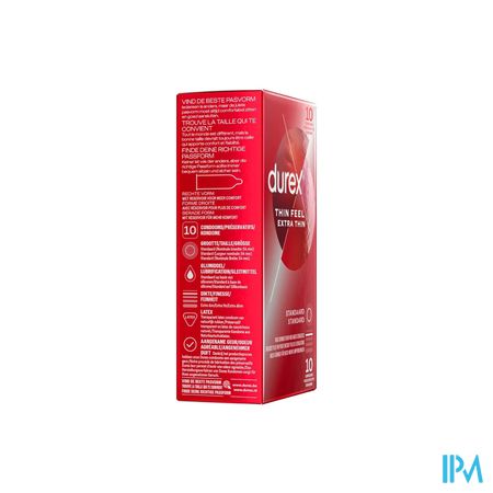 Durex Thin Feel Extra Thin Condoms 10