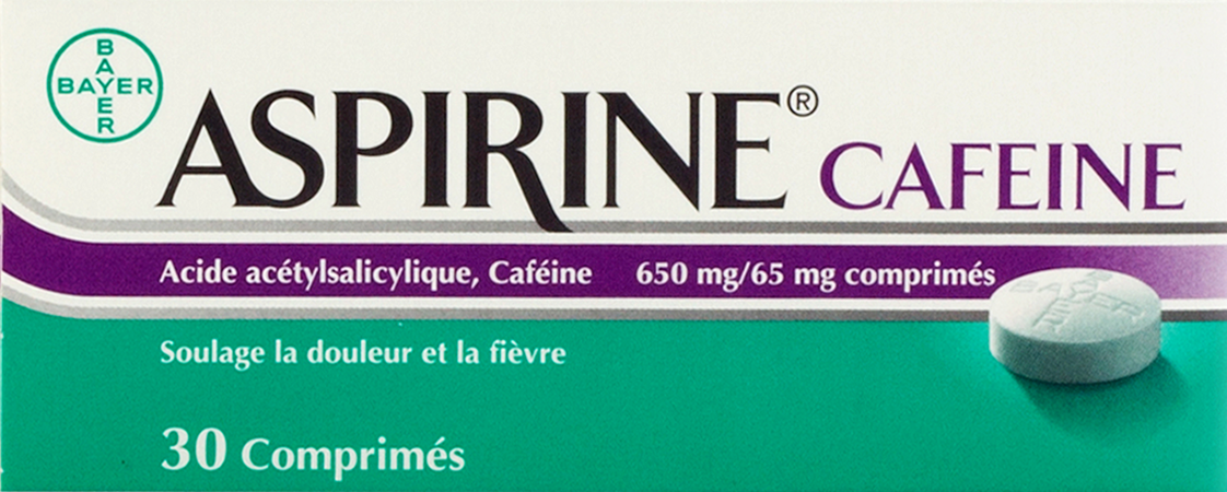 Aspirine Cafeine Comp 30