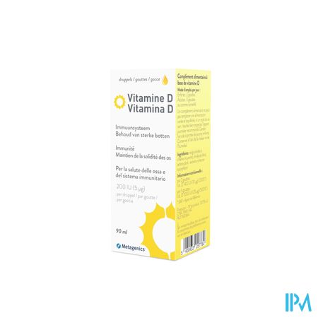 Vitamine D3 Liquid 90ml 25778 1