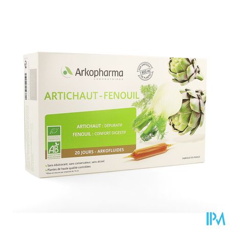 Arkofluide Artisjok Amp 20x15ml