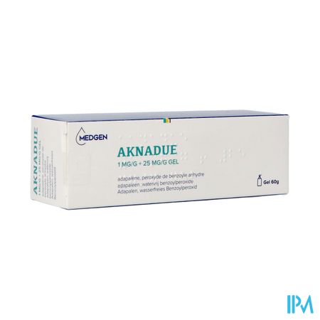 Aknadue 1mg/g+25mg/g Gel Adapaleen 60g