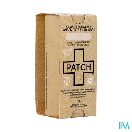 Pleister Patch Bamboo Natuur 25