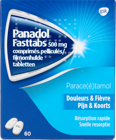 Panadol Fasttabs 500mg Tabl 60 1