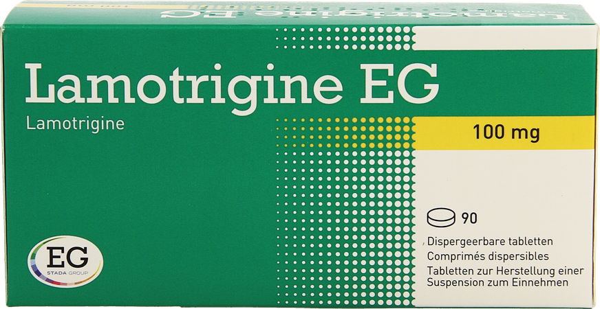 Lamotrigine EG 100Mg Tabl Disp 90X100Mg 1