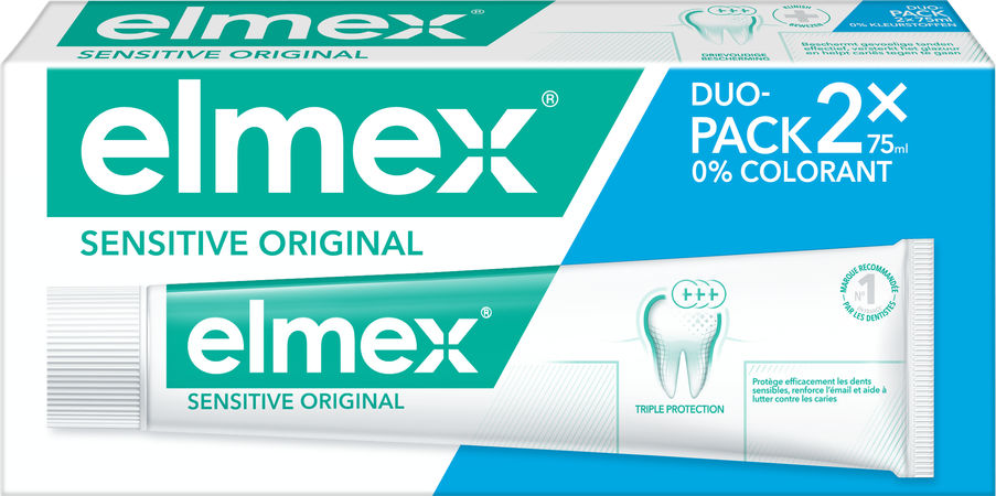 Elmex Sensitive Dentifrice Tube 2x75ml