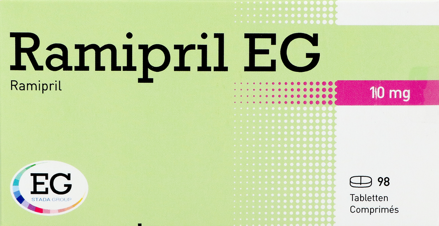 Ramipril Eg 10mg Impexeco Comp 98 X 10mg Pip 1