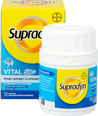 Supradyn Vital 50+ Filmomh Tabl 30 10