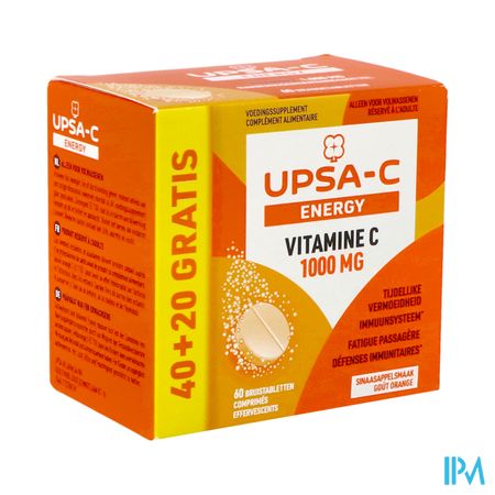 Upsa C Energy 1000mg Comp Efferv. 60