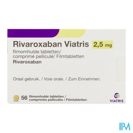 Rivaroxaban Viatris 2,5mg Filmomh Tabl 56 1