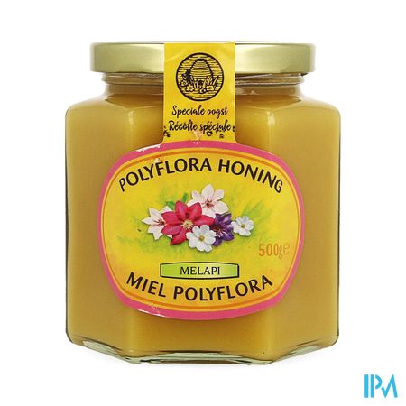 Melapi Honing Polyflora Zacht 500g 5531 Revogan