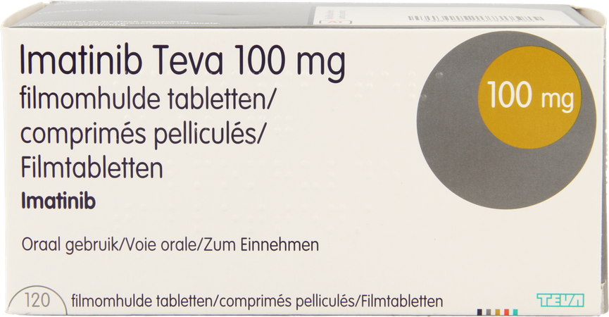 Imatinib Teva 100mg Filmomh Tabl 120 X 100mg 3