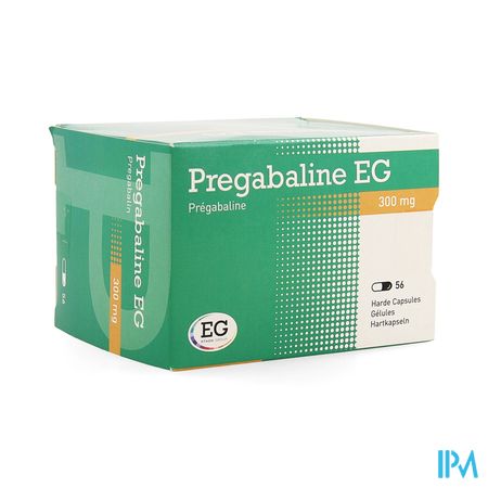 Pregabaline EG 300Mg Harde Caps Blist.  56 X 300Mg