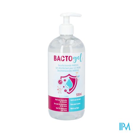 Bactogel Gel Hydroalcoolique Fl Pompe 500ml