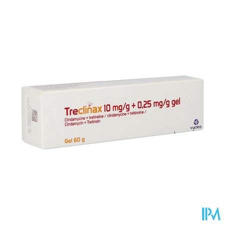 Treclinax 10mg/g + 0,25mg/g Gel Tube 60g