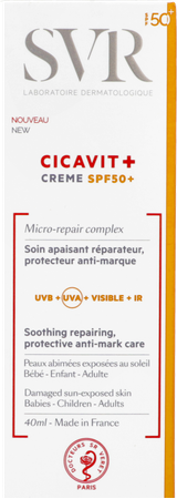 Svr Cicavit Creme Spf50 Tube 40ml 3