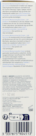 Cerave Gel-creme Hydratant Oil Control Tube 52ml 5