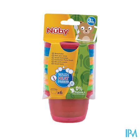 Nûby Pots pour encas - 120ml - 3m+