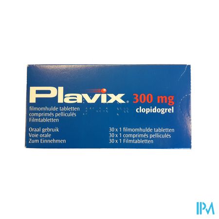 Plavix 30 Tabl 300mg Ud