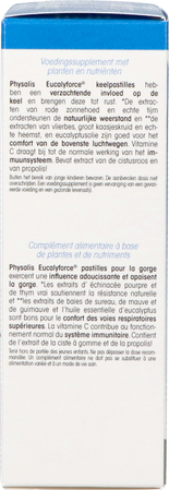 Physalis Eucalyforce Keelpastilles 30 7