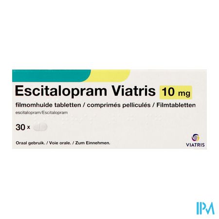 Escitalopram Viatris 10mg Comp Pell 30 2