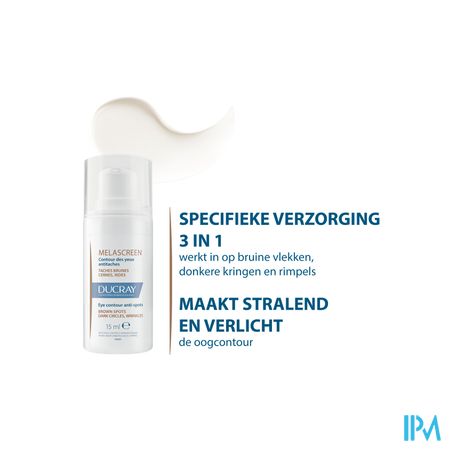 Ducray Melascreen Oogcontour A/pigmentvlek 15ml 10
