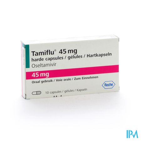 Tamiflu Caps 10 X 45mg