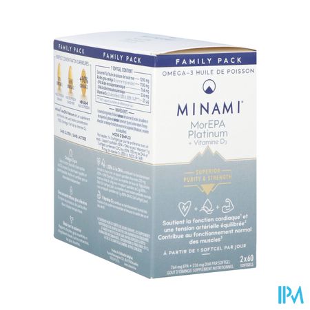 Minami Morepa Platinum + Vit D3 Caps 120