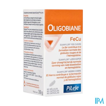 Oligobiane Fe Cu Gel 90x440mg