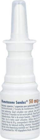 Mometasone Sandoz Neusspray 1 X 140 1 Fl 4