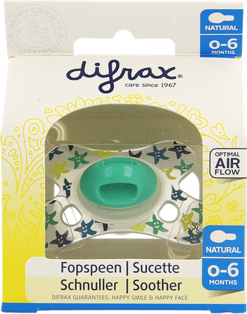 Difrax Fopspeen Natural 0-6m 18
