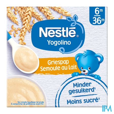 Nestle Baby Dessert Semoule Lait Pot 4x100g 1