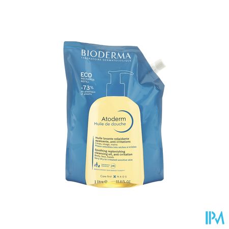 Bioderma Atoderm Huile Douche Ecorecharge 1l