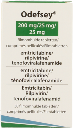 Odefsey 200mg/ 25mg/ 25mg Filmomh Tabl Fl 30 2