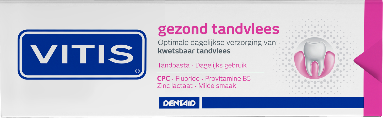 Vitis Gezond Tandvlees Tandpasta met 0,05% Cetylpyridinium Chloride (CPC) 31414 2