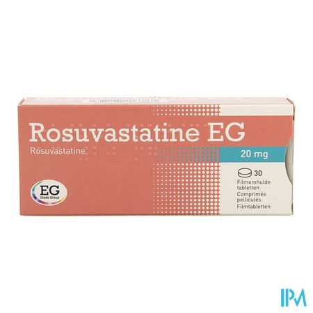 Rosuvastatine EG 20Mg Filmomh Tabl  30 1