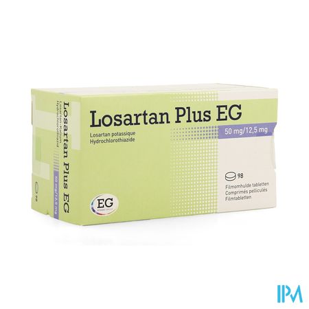 Losartan Plus EG 50 Mg/12,5 Mg Filmomh Tabl 98