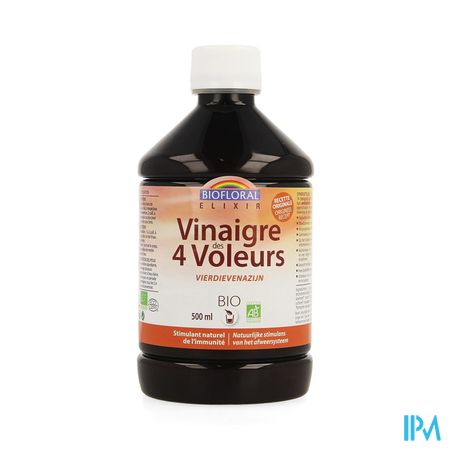 Biofloral Elixir Vinaigre 4voleurs Bio 500ml Rf018