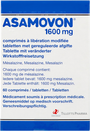 Asamovon 1600mg Comp 60 1