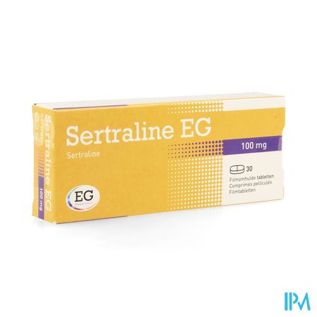 Sertraline EG 100Mg Tabl 30X100Mg