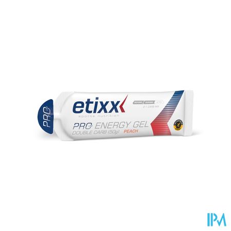 Etixx Double Carb Energy Gel Proline Peach 1x60ml