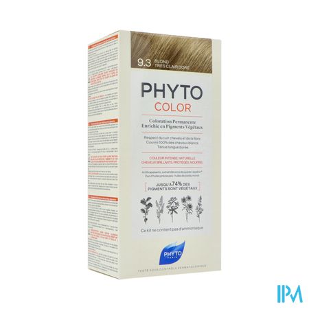 Phytocolor 9.3 Blond Tres Clair Dore 3