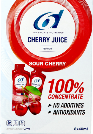 6d Cherry Juice 8x40ml 1