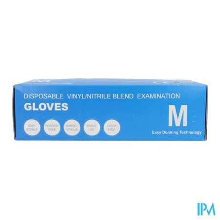 Gants Nitrile/vinyl Blended M 100 1