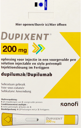 Dupixent 200mg Opl Inj Voorgev.pen 2x3 175mg/ml 1