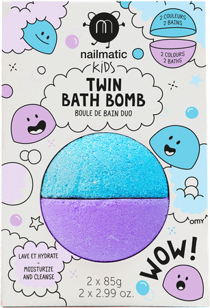 Nailmatic Kids Duo Bruisbal Blauw&violet 160g 1