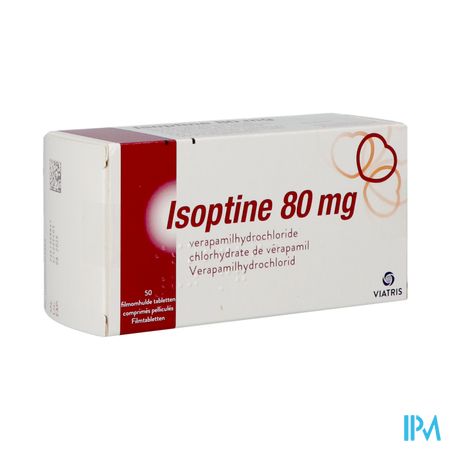 Isoptine Filmomh Tabl 50 X 80mg