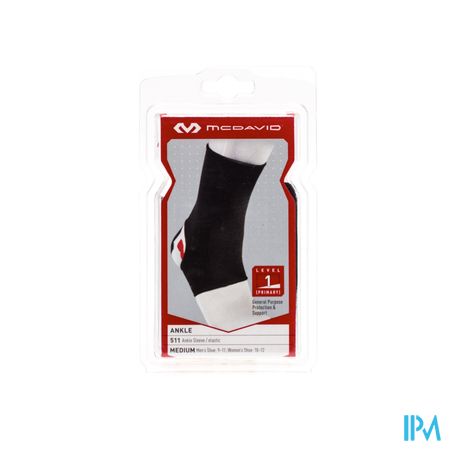 Mcdavid Ankle Brace Elastic Black M 511