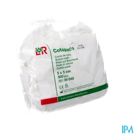 Cotopads Katoen 5x 5cm 500 39840 1